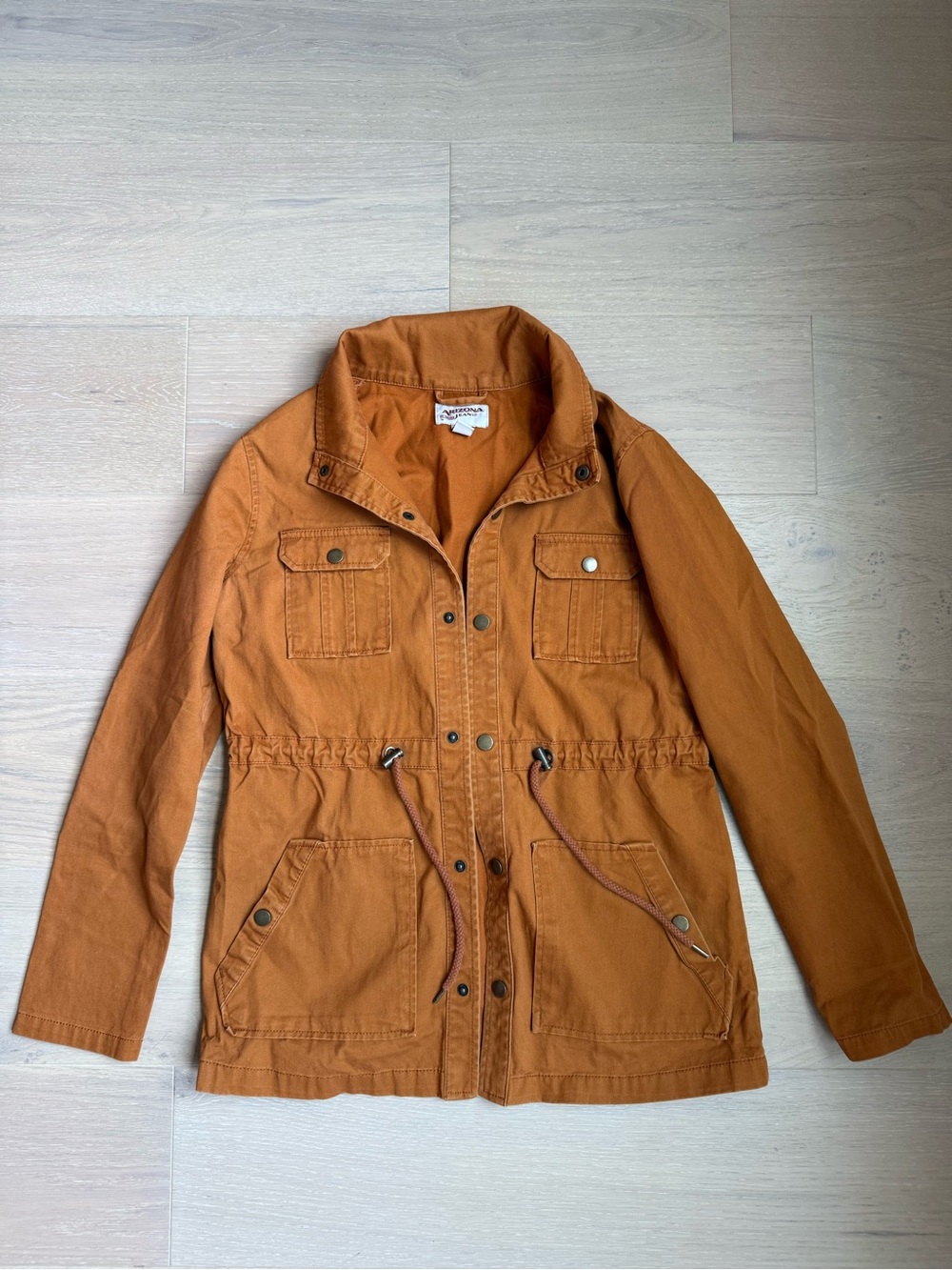 Arizona Jean Company Orange Utility Field Jacket